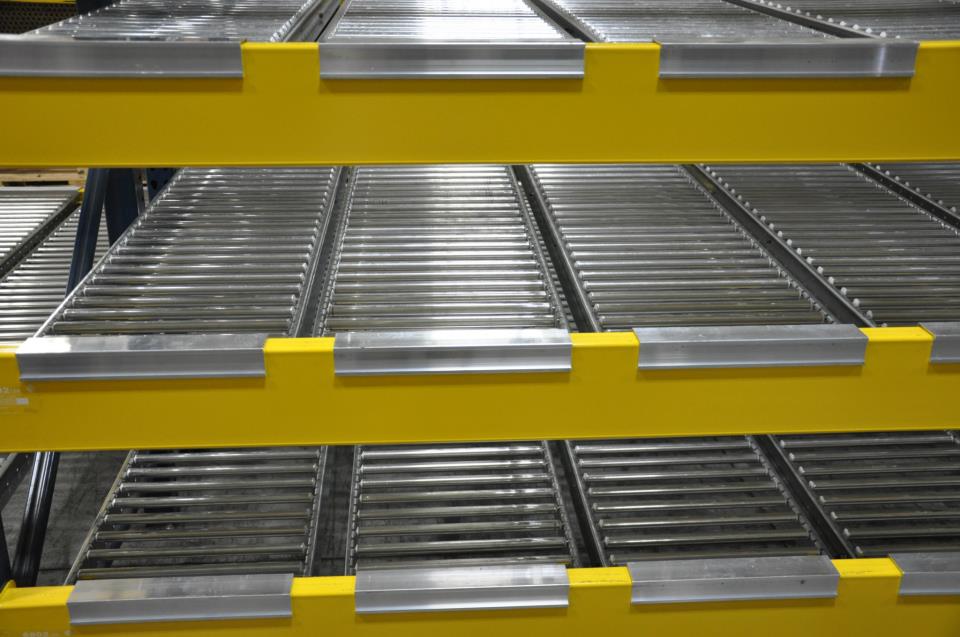 Carton Flow Rack configuration and load positions