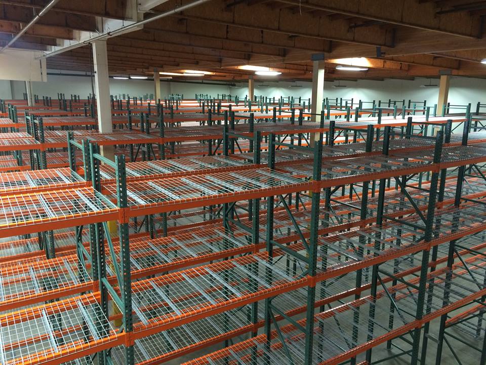Warehouse storage rack configuration for Temple load planning
